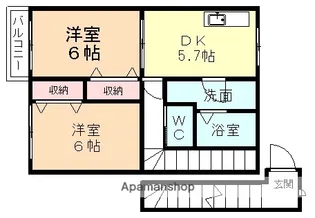 アルティ・プラーノⅠ【1階】の間取り