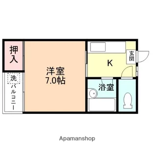 ボルファートB・B【301号室】の間取り