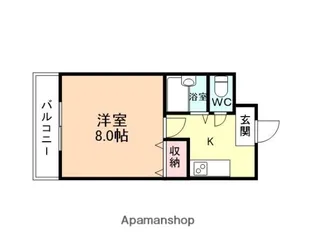 東太閤山モーニングハイツ21【301号室】の間取り