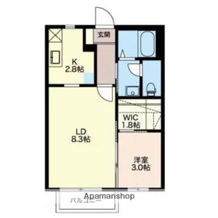エスポワール野村【2階】の間取り