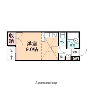 モア・アペックス木津南星町【103号室】の間取り