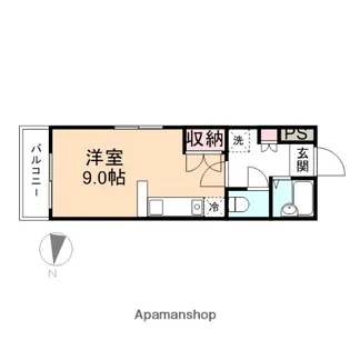 モア・アペックス美原町【101号室】の間取り