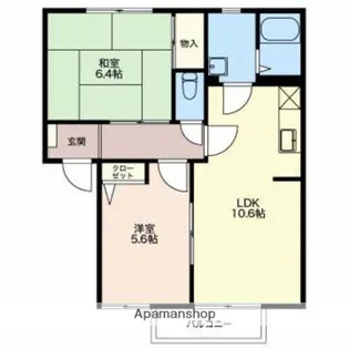 ドリームハウス【2階】の間取り