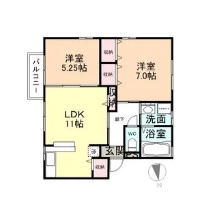 グランド スワード【1階】の間取り