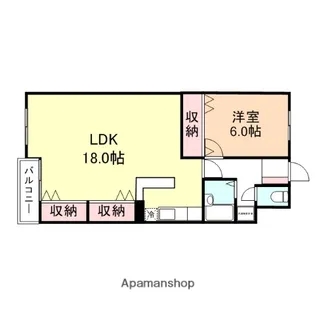 ソレイユ蓮花寺【3階】の間取り