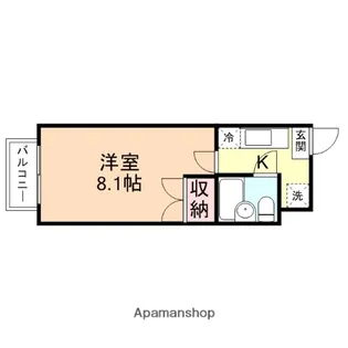 サンライトイン高岡3【302号室】の間取り