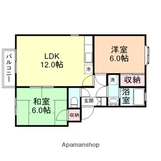 メゾン横田1【105号室】の間取り