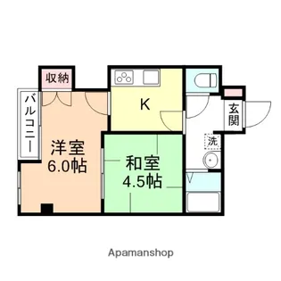 グレーシズ【306号室】の間取り