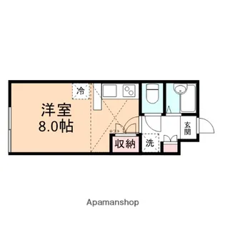 モア・アペックス清水町【202号室】の間取り