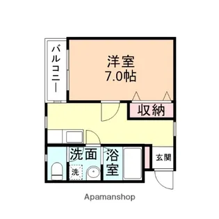 プチメゾン花ノ庄【302号室】の間取り