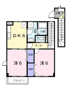 セードルΑ【2階】の間取り