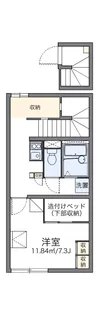 1Kの間取り画像
