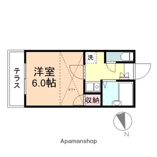 清水町第2レジデンス【101号室】の間取り