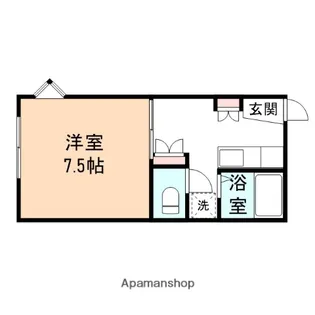 モア・アペックス地子木町【201号室】の間取り