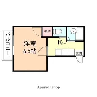ユーティ太閤山【203号室】の間取り