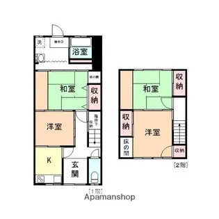 富山県高岡市波岡【一戸建】の間取り