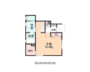 D−BOX大野【102号室】の間取り
