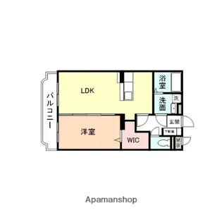 ユーミー新高岡【5階】の間取り