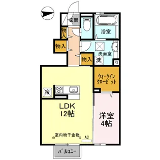 サンライズⅡ【1階】の間取り