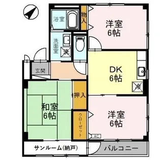 アネックス【2階】の間取り