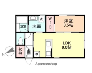 LOKAHI【2階】の間取り