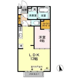 SKモナリエ【2階】の間取り