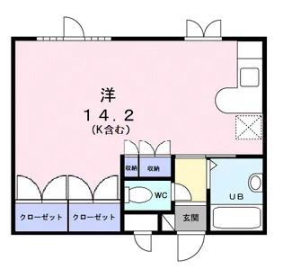 ツインパレスさくら台NORTH【3階】の間取り