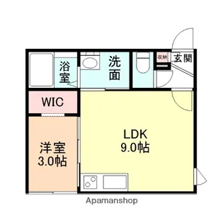 リセンス太閤山【2階】の間取り