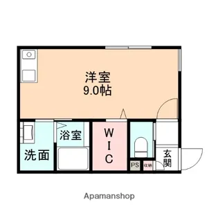 レージュ太閤山Ⅲ【1階】の間取り