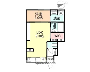 LAPIS CORAL【1階】の間取り