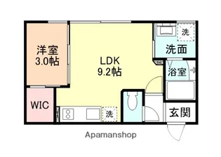 INTEGRAL SORATO【1階】の間取り