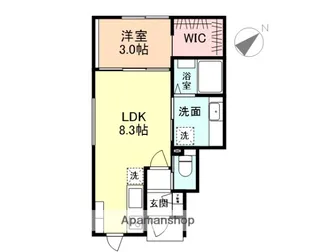SOLANAⅡ【1階】の間取り
