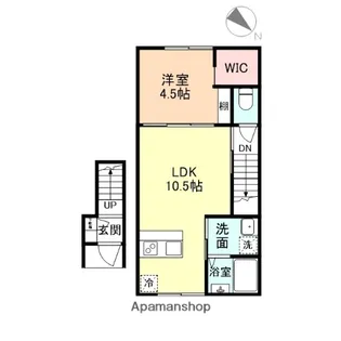 B−TONE【2階】の間取り