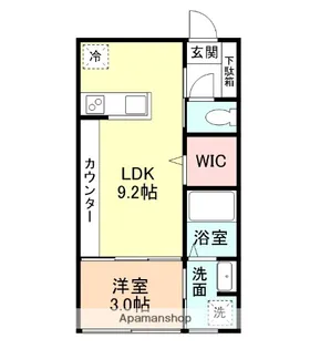 INTEGRAL N・Y【1階】の間取り