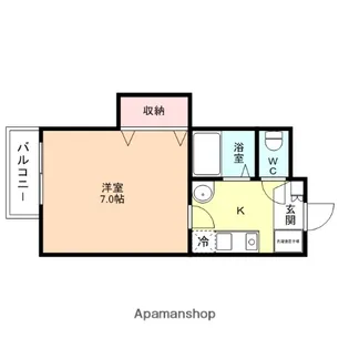 ONEポケット【305号室】の間取り