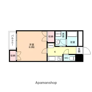 パークサイド【2階】の間取り