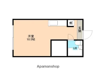 リッツ【201号室】の間取り