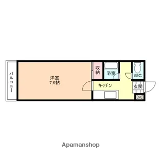 AUSLESE小中【3階】の間取り