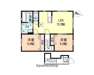 シャルム・コート【2階】の間取り