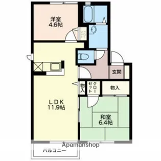 シンフォニアⅠ【2階】の間取り