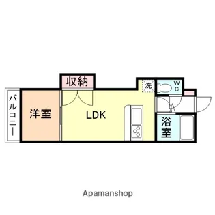 コスモ早稲田【103号室】の間取り