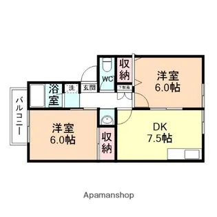 SHAMROCK【1階】の間取り