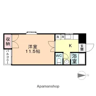 ガーデン【2階】の間取り