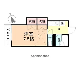 カーサアテナ【2階】の間取り