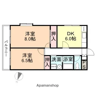 コーポクラリネット【1階】の間取り