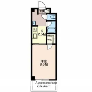 ディアコート天正寺【3階】の間取り