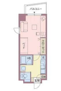 メゾン ベルトワール【4階】の間取り