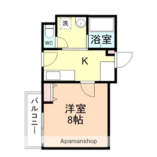 レジデンス・タカシ【212号室】の間取り