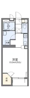 レオネクストマチムラⅡ【204号室】の間取り