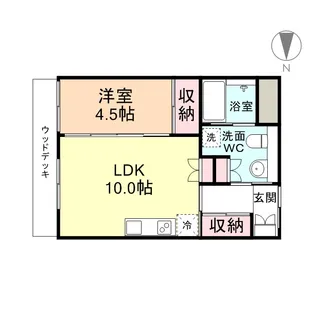 プラチナコートけやき【5階】の間取り